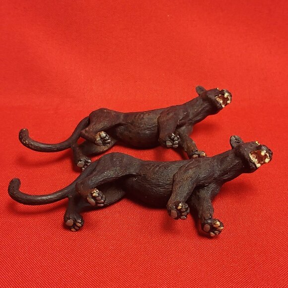 Two Schleich Black Panther Figurines - Picture 4 of 8